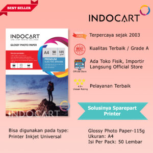 IndoCart AGFAPHOTO Kertas Foto-Inkjet Photo Paper Glossy 115gr-A4