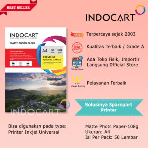 IndoCart AGFAPHOTO Kertas Foto-Inkjet Photo Paper Matt 108gr-A4