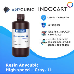 INDOCART Tinta Resin 3D Printer Resin Anycubic High Speed grey 1KG