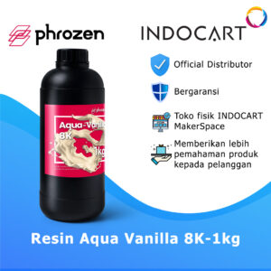 INDOCART Tinta Resin 3D Printer Phrozen Aqua-Vanilla 8K 1kg