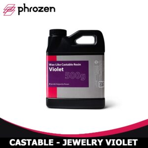 INDOCART Tinta Resin Phrozen Wax-Like Castable Jewelry Violet-500gr